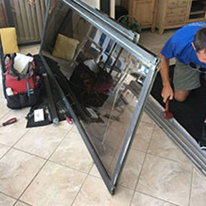 sliding glass door frame repair McKinleyville